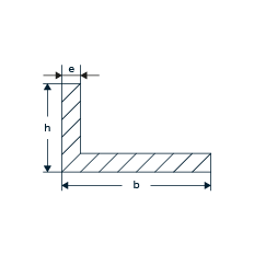 Equerre 80x80x2