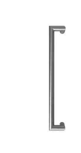 Deurgreep DV Ø32 - inox AISI 316 mat geborsteld - stuk - standaardmaat - asmaat 600 mm (300086)