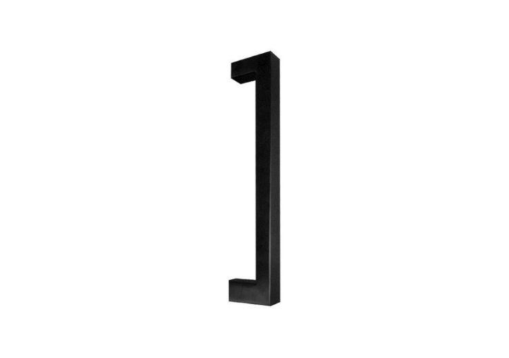 [TIR300621] Tirant de porte U90°K01 20/20 - inox AISI 316 brossé mat - pièce - standard - entraxe 300 mm (300621)
